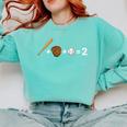Sports Math Equation Baseball Bat Ball Glove Graphic Teacher Comfort Colors Sweatshirt Butter Sports Math Equation Baseball Bat Ball Glove Graphic Teacher Comfort Colors Sweatshirt Butter