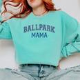 Spring 2024 Season Cute Baseball Mom Ballpark Mama Comfort Colors Sweatshirt Butter Spring 2024 Season Cute Baseball Mom Ballpark Mama Comfort Colors Sweatshirt Butter