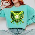 St Patrick's Day Baseball Boys Ice Cream Drip Youth Kids Premium Tri-Blend Comfort Colors Sweatshirt Butter St Patrick's Day Baseball Boys Ice Cream Drip Youth Kids Premium Tri-Blend Comfort Colors Sweatshirt Butter