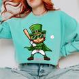 St Patrick’s Day Leprechaun Baseball Irish Graphic Comfort Colors Sweatshirt Butter St Patrick’s Day Leprechaun Baseball Irish Graphic Comfort Colors Sweatshirt Butter