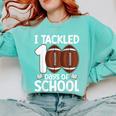 I Tackled 100 Days Of School Baseball Player Kids Teacher Comfort Colors Sweatshirt Butter I Tackled 100 Days Of School Baseball Player Kids Teacher Comfort Colors Sweatshirt Butter