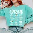 Things I Do In My Spare Time Baseball Lover Comfort Colors Sweatshirt Butter Things I Do In My Spare Time Baseball Lover Comfort Colors Sweatshirt Butter
