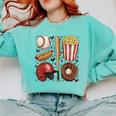 Tis The Season Baseball Mom Game Day Cheering Sports Lover Comfort Colors Sweatshirt Butter Tis The Season Baseball Mom Game Day Cheering Sports Lover Comfort Colors Sweatshirt Butter