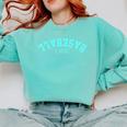 Upside Down Baseball Life Game Day Boys Girls Youth Comfort Colors Sweatshirt Butter
