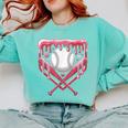Valentines Baseball Boys Ice Cream Drip Heart Youth Kids Comfort Colors Sweatshirt Butter Valentines Baseball Boys Ice Cream Drip Heart Youth Kids Comfort Colors Sweatshirt Butter