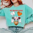 Valentines Day Boys Men Hearts Gaming Football Baseball Love Premium Tri-Blend Comfort Colors Sweatshirt Butter Valentines Day Boys Men Hearts Gaming Football Baseball Love Premium Tri-Blend Comfort Colors Sweatshirt Butter