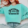 The Witching Hour When Wins Become Losses Baseball Premium Tri-Blend Comfort Colors Sweatshirt Butter