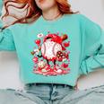 Women's Baseball Drip Ice Cream Boys Kids Youth Valentines Comfort Colors Sweatshirt Butter Women's Baseball Drip Ice Cream Boys Kids Youth Valentines Comfort Colors Sweatshirt Butter