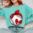 Womens Custom Baseball Mom Number 25 Heart For Mom Mommy Comfort Colors Sweatshirt Butter Womens Custom Baseball Mom Number 25 Heart For Mom Mommy Comfort Colors Sweatshirt Butter