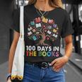 100 Days In The Books Reading Teachers Librarians School T-Shirt Gifts for Her