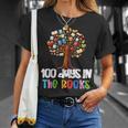 100 Days In The Books Tree Of Knowledge 100th Day Of School T-Shirt Gifts for Her