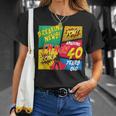 40 Years Old Birthday Comic Style Book Lover Party T-Shirt Gifts for Her 40 Years Old Birthday Comic Style Book Lover Party T-Shirt Gifts for Her