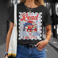 4th Of July Patriotic Read Blue Books Men Women Kid T-Shirt Gifts for Her