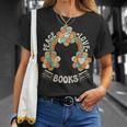 70s Groovy Rainbow Reading Outfit Hippie Peace Love Books T-Shirt Gifts for Her 70s Groovy Rainbow Reading Outfit Hippie Peace Love Books T-Shirt Gifts for Her