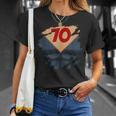 71st Birthday Comic Book Hero Born In 1954 T-Shirt Gifts for Her