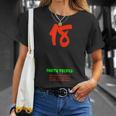 8th Birthday 18 Years Party People Guest List Guest Book T-Shirt Gifts for Her