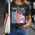 Adds To TBR Forever Bookish Book Lover Tee T-Shirt Gifts for Her Adds To TBR Forever Bookish Book Lover Tee T-Shirt Gifts for Her