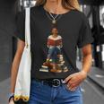 African American Woman Melanin Afro Girl Reading Book T-Shirt Gifts for Her