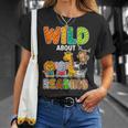 Animal Print For Boys Girls Kids Wild About Reading Books T-Shirt Gifts for Her Animal Print For Boys Girls Kids Wild About Reading Books T-Shirt Gifts for Her