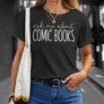 Ask Me About Comic Books Comic Book Collecting T-Shirt Gifts for Her