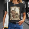 The Aunt Tarot Card Women Skeleton Aunty Book Lover T-Shirt Gifts for Her