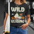 Avid Readers Bookworms Book Lovers Wild About Reading Lovers T-Shirt Gifts for Her