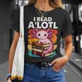 Axolotl Book Lover Librarian Reading Library Readers T-Shirt Gifts for Her Axolotl Book Lover Librarian Reading Library Readers T-Shirt Gifts for Her
