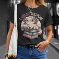 I Axolotl Questions Cute Reading Book Bookworm Librarian T-Shirt Gifts for Her