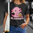 Axolotl Read Book Readolotl Ambystoma Mexicanum Walking Fish T-Shirt Gifts for Her Axolotl Read Book Readolotl Ambystoma Mexicanum Walking Fish T-Shirt Gifts for Her