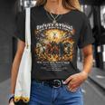 ON Back Book Of Revelation 4 Horsemen Of The Apocalypse T-Shirt Gifts for Her