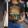Ban The Fascists Save The Books Book Lover Worm Nerd T-Shirt Gifts for Her