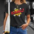 BANG Comic Book Cartoon Pop Art Vintage T-Shirt Gifts for Her BANG Comic Book Cartoon Pop Art Vintage T-Shirt Gifts for Her