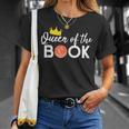 Basketball Scorebook Keeper Tshirt Scoring Queen Of The Book T-Shirt Gifts for Her
