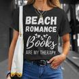 Beach Romance Beach Romance Books Are My Therapy T-Shirt Gifts for Her