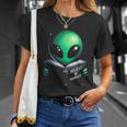 Believe In YourSelf Cute Alien Reading Book T-Shirt Gifts for Her Believe In YourSelf Cute Alien Reading Book T-Shirt Gifts for Her
