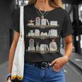 Belle Inspired Book Shelf Art Rose Book Lover For Women T-Shirt Gifts for Her Belle Inspired Book Shelf Art Rose Book Lover For Women T-Shirt Gifts for Her