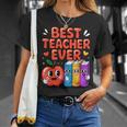 Best Teacher Ever Cute Apple Books School Classroom Vibes T-Shirt Gifts for Her Best Teacher Ever Cute Apple Books School Classroom Vibes T-Shirt Gifts for Her