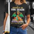 Beware Of The Book Dragon Mythical Creatures T-Shirt Gifts for Her Beware Of The Book Dragon Mythical Creatures T-Shirt Gifts for Her