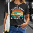 I Like Big Books & Cannot Lie Reading Bookworm Reader T-Shirt Gifts for Her I Like Big Books & Cannot Lie Reading Bookworm Reader T-Shirt Gifts for Her