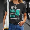 I Like Big Books And I Cannot Lie Reading Books T-Shirt Gifts for Her