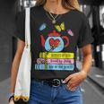 Blessed By God Loved By Jesus Book Lovers T-Shirt Gifts for Her