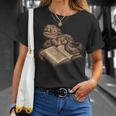 Boa Constrictor Reading A Book T-Shirt Gifts for Her Boa Constrictor Reading A Book T-Shirt Gifts for Her