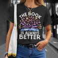 The Book Is Always Better Literature Teacher Reading T-Shirt Gifts for Her
