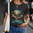 The Book Was Better Literature Reading Bookworm T-Shirt Gifts for Her The Book Was Better Literature Reading Bookworm T-Shirt Gifts for Her