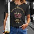 Book Club President Tired Mom Mother Reading Literary T-Shirt Gifts for Her Book Club President Tired Mom Mother Reading Literary T-Shirt Gifts for Her