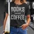 Book Coffee Lover Books And Coffee T-Shirt Gifts for Her Book Coffee Lover Books And Coffee T-Shirt Gifts for Her
