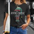 Book Critic Elf Job Christmas T-Shirt Gifts for Her Book Critic Elf Job Christmas T-Shirt Gifts for Her