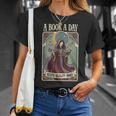A Book a Day Keeps Reality Away Fairy Reading Tarot Card T-Shirt Gifts for Her A Book a Day Keeps Reality Away Fairy Reading Tarot Card T-Shirt Gifts for Her