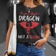 I Am A Book Dragon Not A Worm T-Shirt Gifts for Her I Am A Book Dragon Not A Worm T-Shirt Gifts for Her