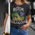 Book Dragon Smart Readers T-Shirt Gifts for Her